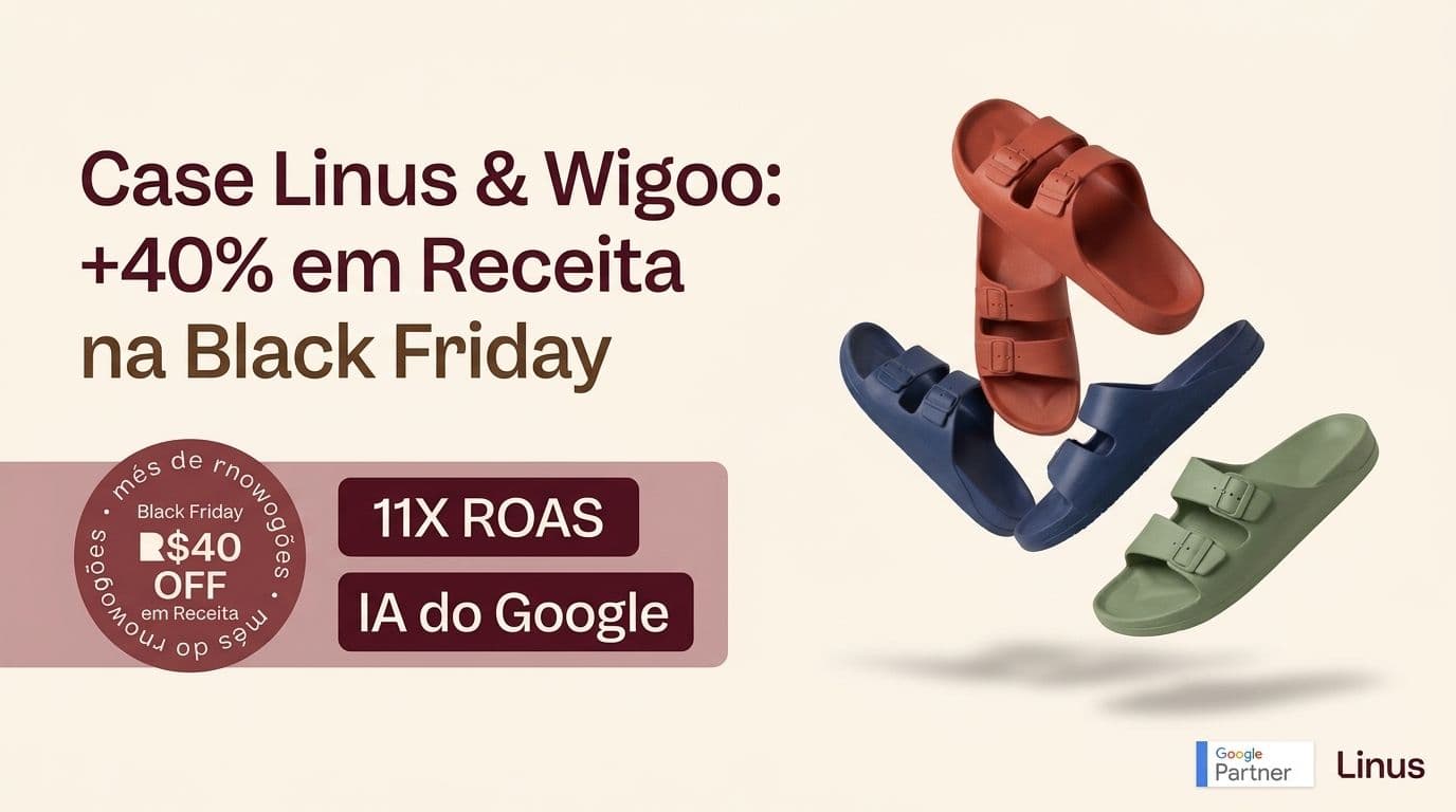 Linus dobra a meta de Black Friday com IA do Google Ads